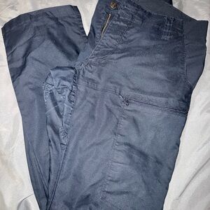 Women's Dark Blue Cargo Pants